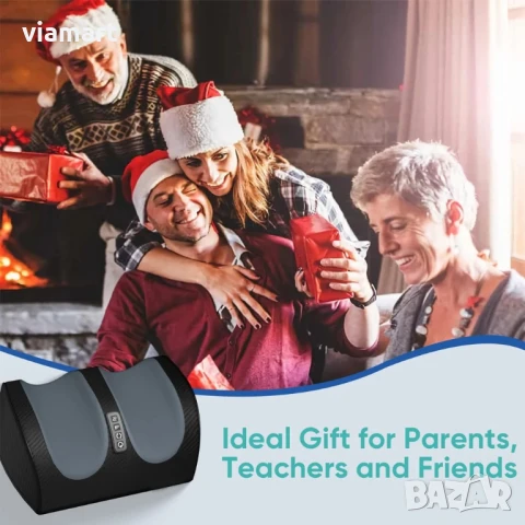 Масажор за стъпала и прасци MARFLY, 12 масажиращи топки, загряваща функция, автоматично изключване, снимка 2 - Масажори - 50526849