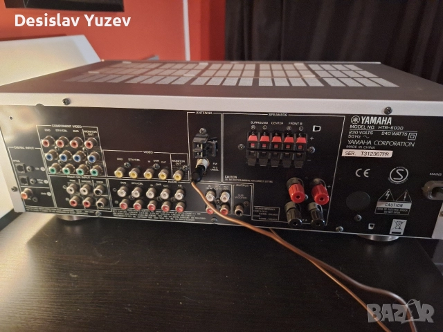 Yamaha htr-6030, снимка 5 - Ресийвъри, усилватели, смесителни пултове - 52637563