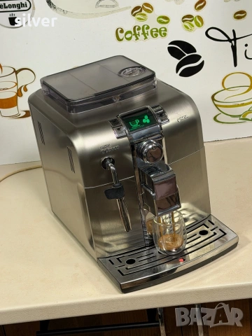 Кафемашина кафе автомат Saeco Syntia с гаранция, снимка 6 - Кафемашини - 53080740