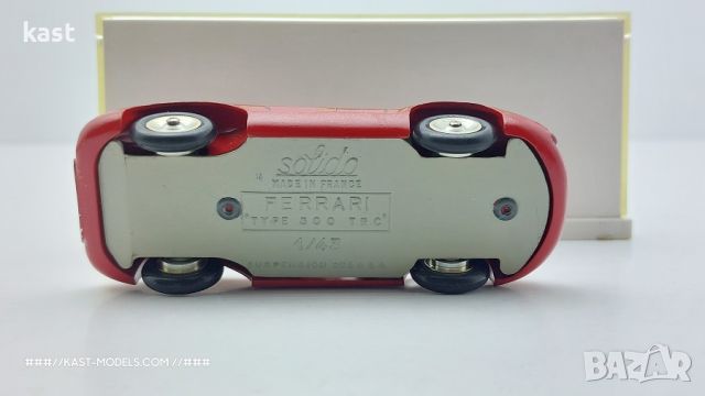 KAST-Models Умален модел на Ferrari TYPE 500 T.R.C Solido 1/43, снимка 8 - Колекции - 46199554