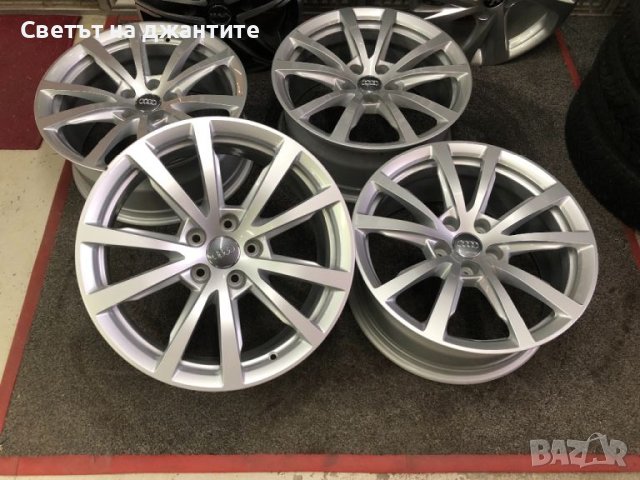 Джанти 18 Цола Audi Q5  A6 A8 VW Passat Tiguan Original , снимка 7 - Гуми и джанти - 46143257