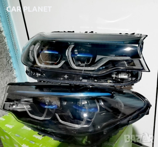 Фарове фар Adaptive Led за БМВ 5 Г30 Г31 Ф90 / BMW G30 G31 F90 BLACK LINE. 