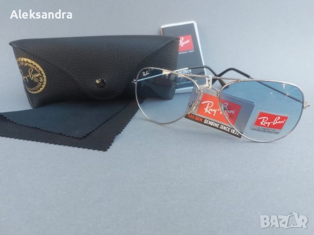 Ray Ban Aviator sunglasses rb 002 дропшипинг , снимка 4 - Слънчеви и диоптрични очила - 46573336