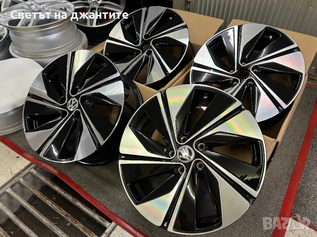 Джанти 18 Цола VW Tiguan Touaran Caddy Passat T-ROC Skoda Karoq Octavia Super B Audi Q2 Q3 A3 Нови, снимка 2 - Гуми и джанти - 51013671