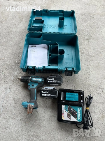 Makita DDF485 Безчетков винтоверт, снимка 2 - Винтоверти - 52880790