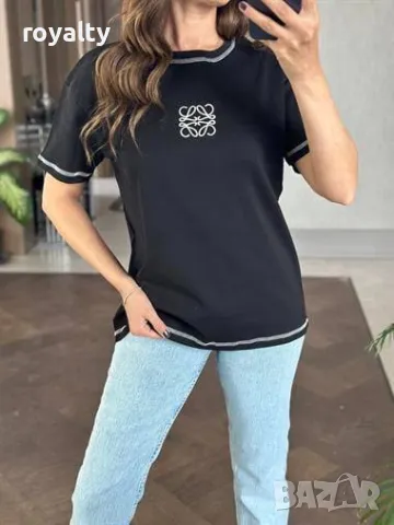 Памучни дамски тениски, снимка 3 - Тениски - 49839728