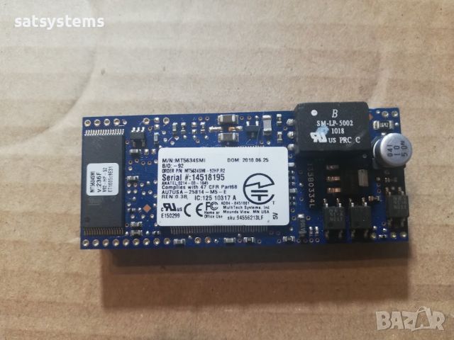 MultiTech Embedded Dial-up Socket Modem MT5634SMI-92 MT5634SMI, снимка 7 - Други - 46199817