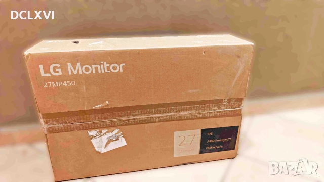 LG 27" 27MP450 IPS 75HZ, снимка 3 - Монитори - 52585460