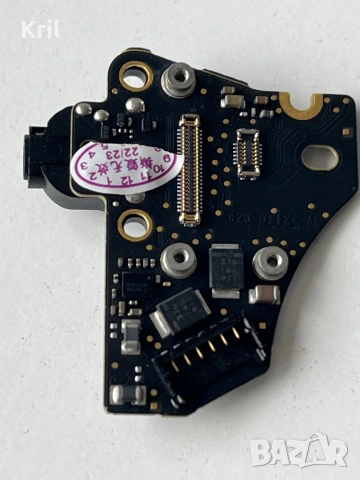Headphone Audio Jack Board with cable 820-01124-A 820-01992-A 820-01929-A for MacBook Air 13" A1932 , снимка 2 - Части за лаптопи - 54150298