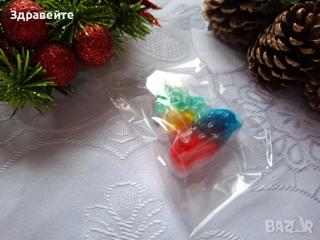 Коледни глицеринови сапунчета , снимка 2 - Коледни подаръци - 52634306