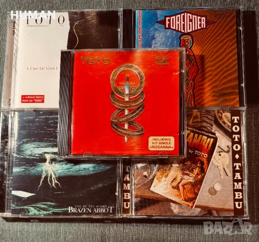 Toto - Foreigner - Brazen Abbot , снимка 1 - CD дискове - 48591857