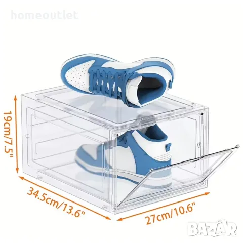 Шкаф за обувки HOMIDEC FY-DE-XH220718001, снимка 4 - Шкафове - 47546600