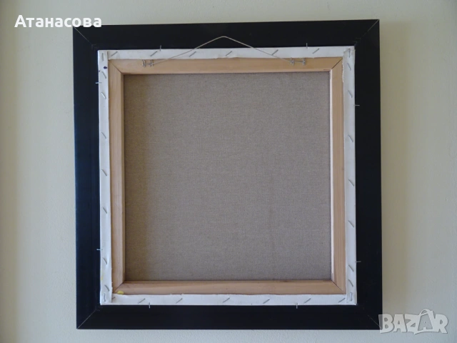 Авторска картина "Дракон Сефора" масло подпис 1990 г, снимка 8 - Картини - 54240806