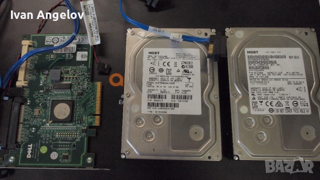 Продавам SAS дискове  с контролер