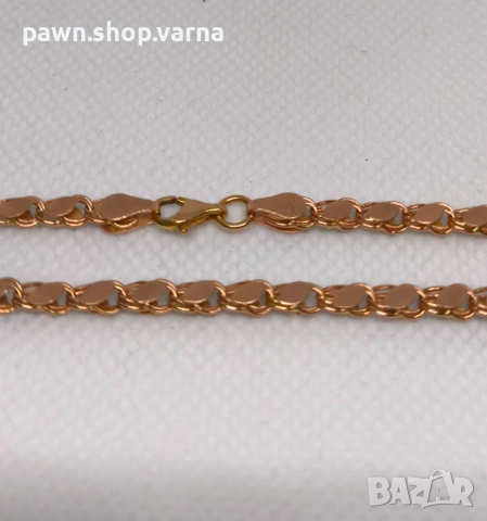 Златен синджир – 585 проба, снимка 4 - Колиета, медальони, синджири - 51633878