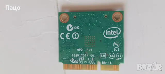 Wi-Fi Мрежова Карта Intel 7260 867Mbps/промо цена/, снимка 2 - Части за лаптопи - 47166054