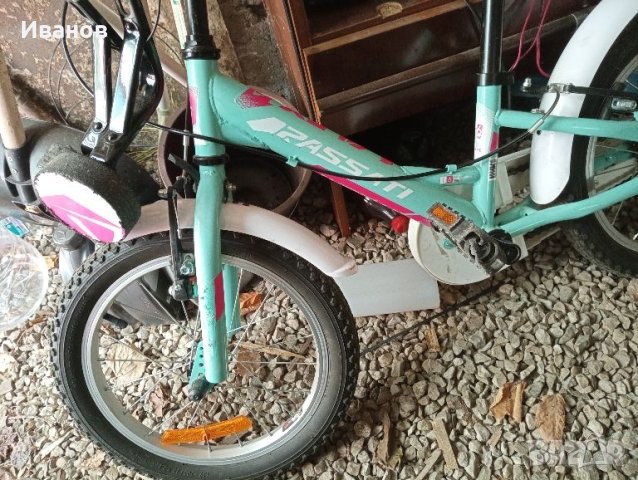 Детски велосипед Пасати 16 цола, снимка 2 - Велосипеди - 45494751