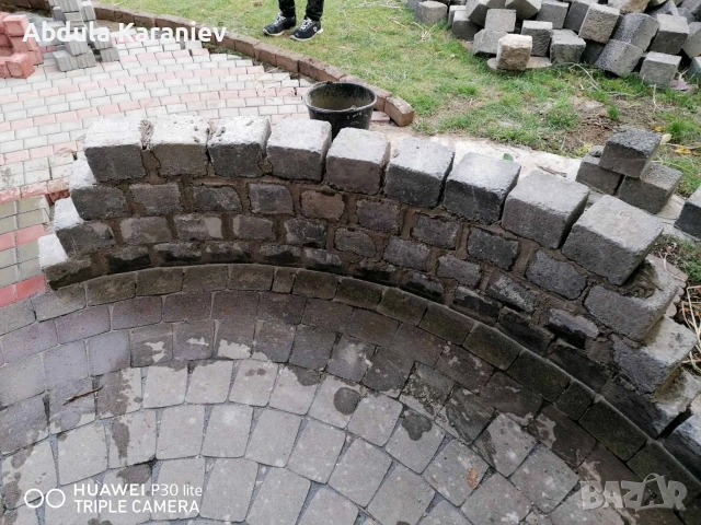 Услуги с Мини Багер и Самосвал ,Редене на павета ,Изкопи и Извозване, снимка 5 - Други ремонти - 53908639