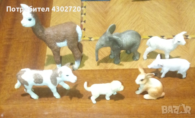  Schleich фигурки на животни за колекция 7 бр., снимка 4 - Колекции - 53131129