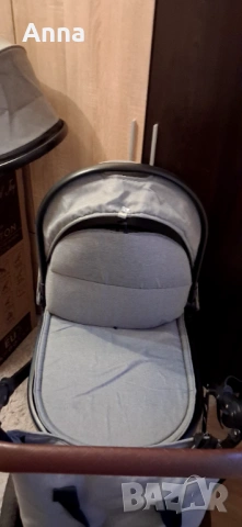 LORELLI Premium Комбинирана количка 2в1 BOSTON DOLPHIN GREY, снимка 6 - Детски колички - 54074696