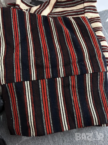 Ръчно тъкан автентичен калъф за дюшек, снимка 4 - Антикварни и старинни предмети - 51896428