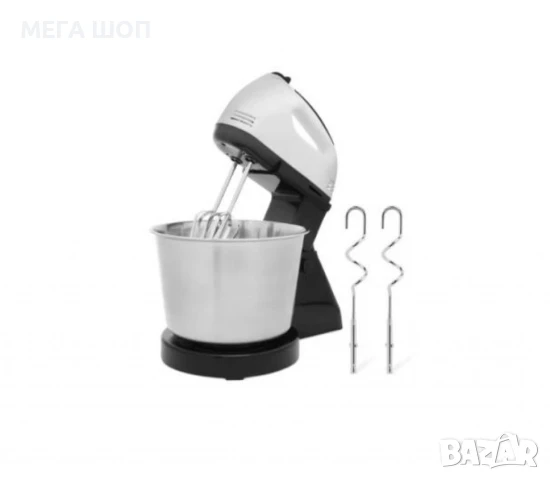 Миксер с купа от неръждаема стомана – 250 W, 2L, 7 скорости, снимка 5 - Миксери - 51285876