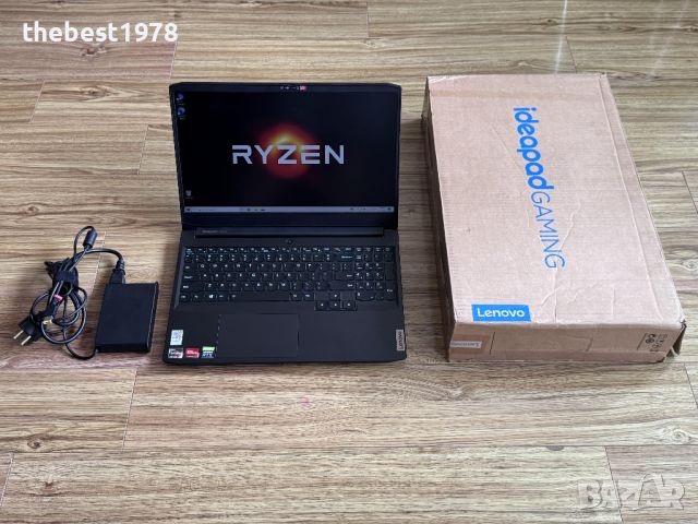 165Hz Gaming`Ryzen 5-5600H/16GB RAM/512GB SSD/RTX 3050Ti/RGB Подсветка, снимка 1