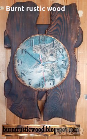 Стенни дървени часовници, снимка 12 - Стенни часовници - 45717202