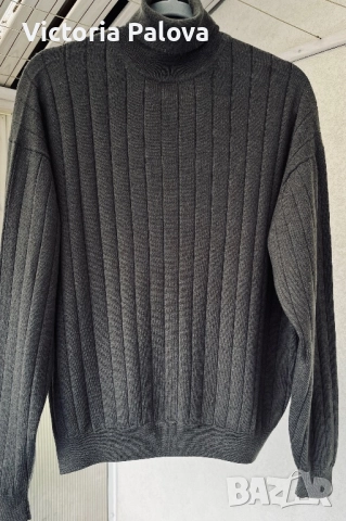 Луксозен пуловер SAND COPENHAGEN  унисекс, снимка 3 - Пуловери - 52154754