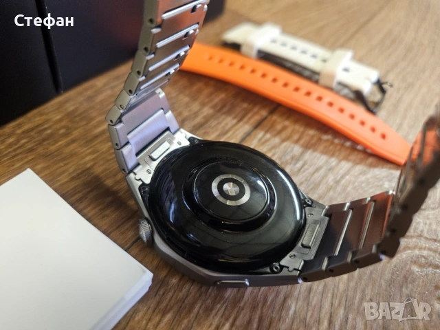 Смарт часовник Smart Watch HUAWEI WATCH GT 4 (46mm) Silver Steel – Чисто нов, Пълен комплект, снимка 12 - Смарт часовници - 54065772