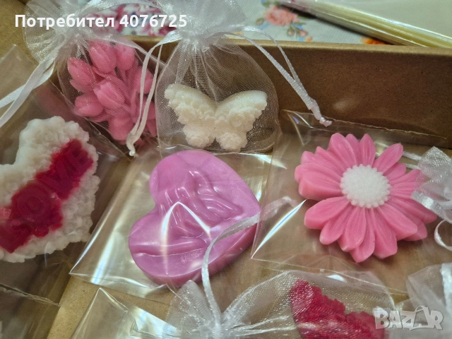 Бюджетни ароматни сапунчета , снимка 3 - Подаръци за жени - 53388631