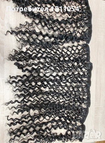 Екстеншъни за черна къдрава коса, снимка 9 - Аксесоари за коса - 53714593
