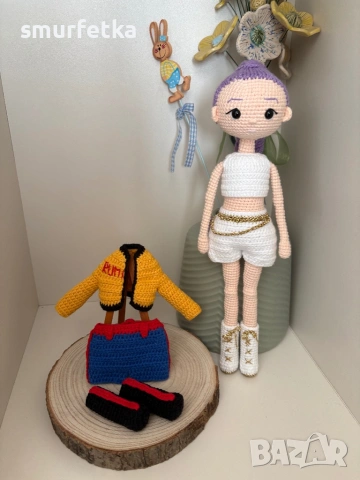 Плетена кукла Руми