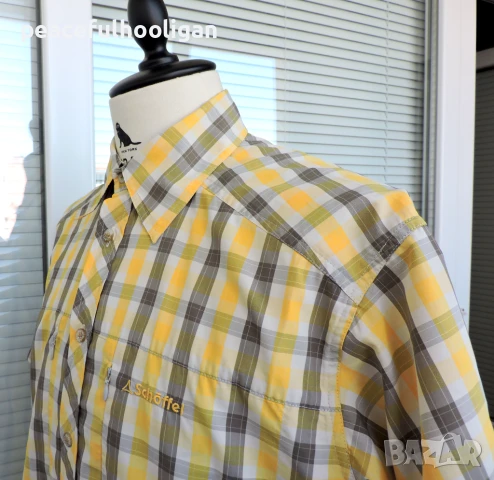 Schoffel  Snipe 2 Outdoor Short sleeve Shirt - мъжка  риза за спорт и туризъм размер L, снимка 9 - Ризи - 50837695