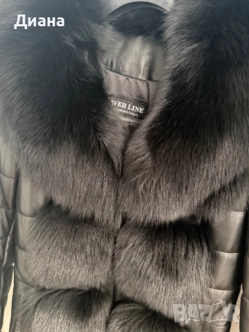 Дамско кожено яке, снимка 3 - Палта, манта - 52985298
