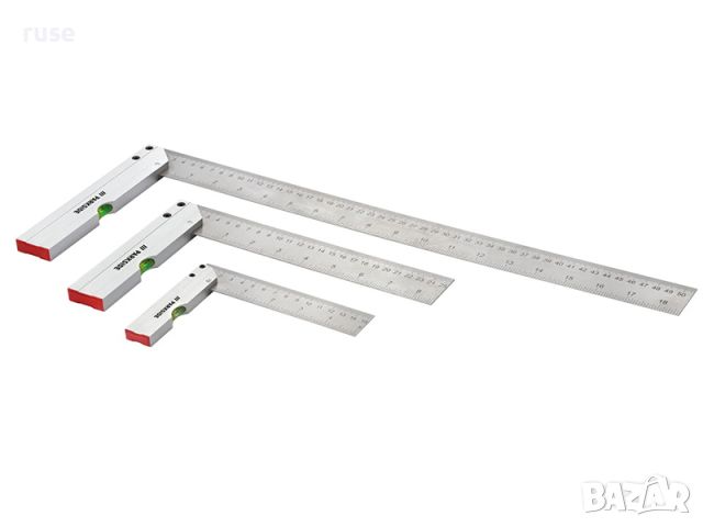 НОВИ! Прав ъгъл 3 броя 500/250/150мм Parkside, снимка 3 - Други инструменти - 46629127