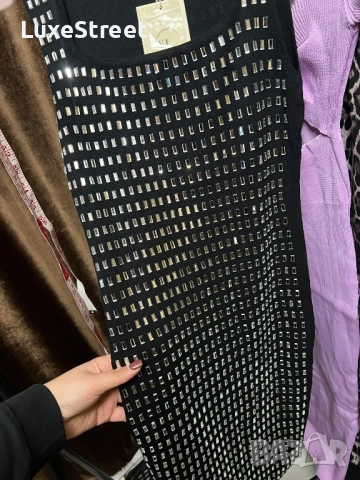 Дамска Рокля с Камъни 🤍, снимка 4 - Рокли - 52447162