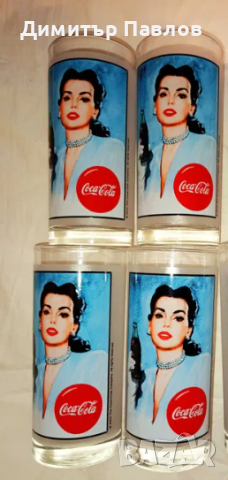 Кока Кола чаши ретро 125г coca cola, снимка 5 - Чаши - 33154578