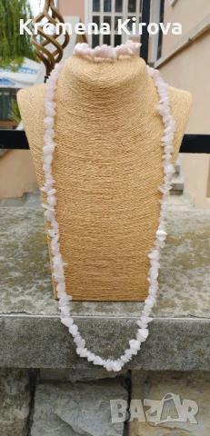 Комплекти дълъг гердан и гривна с естествени камъни. Бижута Луди гъби., снимка 5 - Бижутерийни комплекти - 50894015