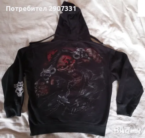 суичър с качулка (hoodie) Five Finger Death Punch, снимка 2 - Суичъри - 48912312