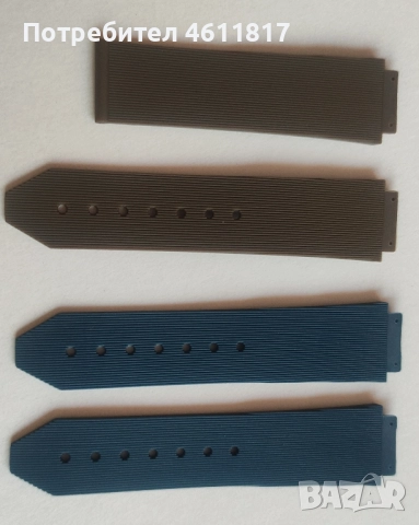 Силиконови каишки за часовник HUBLOT 21-15мм