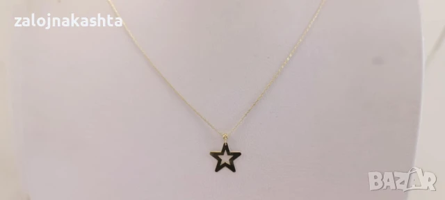 Ново Златно колие-0,89гр/14кр