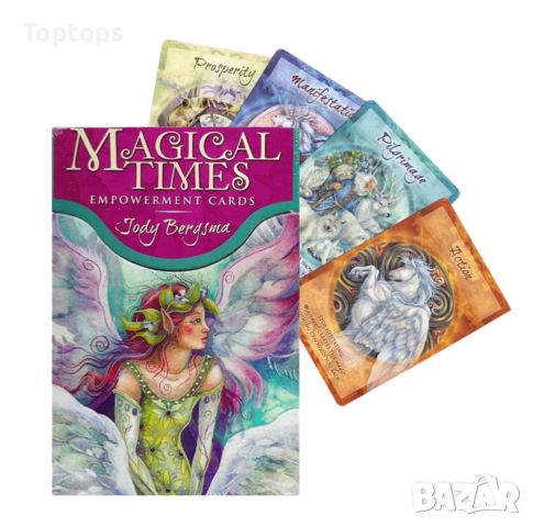 Оракул:Magical Messages from Fairies & Magical Times Empowerment Cards, снимка 2 - Други игри - 36312421
