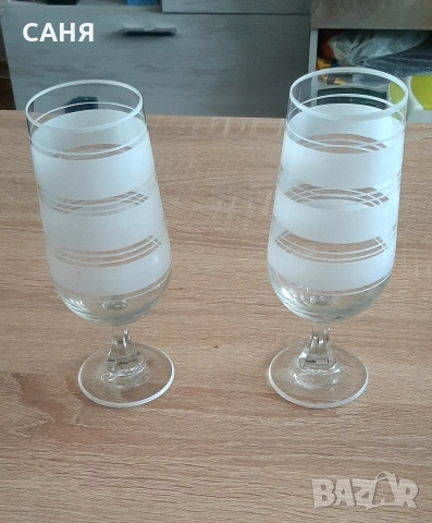 Красиви чаши-6 броя от 80те години , снимка 3 - Антикварни и старинни предмети - 53755087