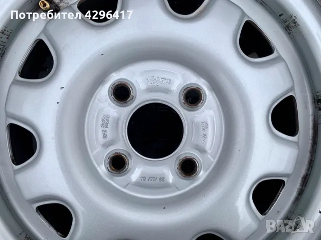 4бр. Оригинални джанти 14" 4x100-Suzuki,Subaru,Opel,Hyundai,Toyota,Kia, снимка 10 - Гуми и джанти - 49197467