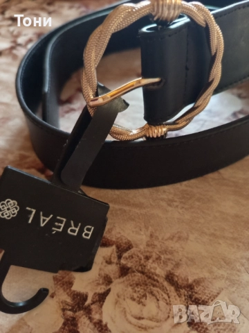 BREAL Нов Дамски Кожен Колан 105см, снимка 16 - Колани - 52703198