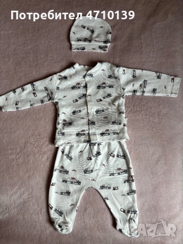 Комплект бебешки дрешки , снимка 5 - Комплекти за бебе - 53456206