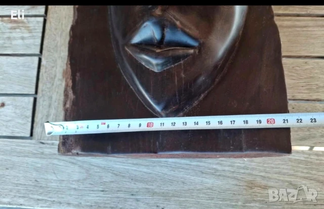 Африканска скулптура , снимка 3 - Статуетки - 51320851