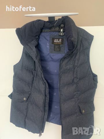 Продава се грейка jack Wolfskin - (пух)за жена ХL  размер, снимка 1 - Елеци - 45631064