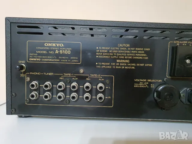 Onkyo A5100, снимка 7 - Ресийвъри, усилватели, смесителни пултове - 49440506